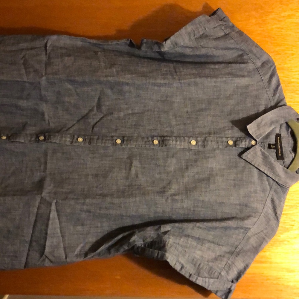 Denim button up shirt